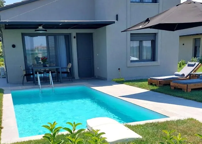 别墅 Mythical Olympus Mare Seaside Pool *